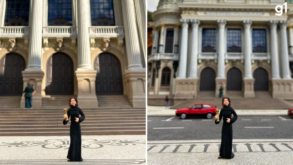 Vencedora do Globo de Ouro, Fernanda Torres é homenageada por parque temático de Gramado com miniatura; veja imagens